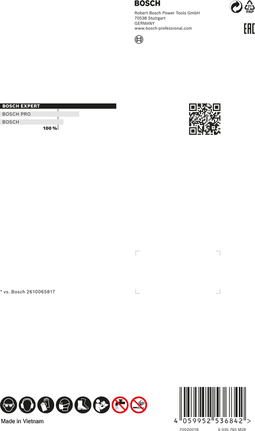 Bosch EXPERT Diamant-Metallscheibe 180×22,23 mm.