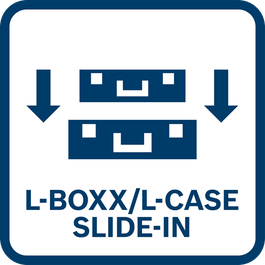  XL-BOXX mit Einschubfunktion für eine Kombination von XL-BOXX und L-BOXX oder L-Case