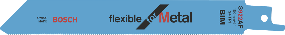 Bosch S922AF Säbelsägeblatt für Metall.