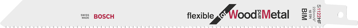 Bosch S922HF Stichsägeblatt für Holz und Metall.