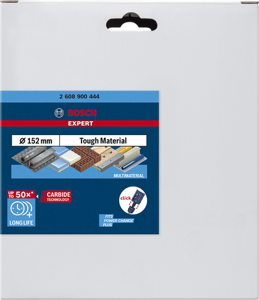 Bosch EXPERT Tough Material Lochsäge 152×60 mm.