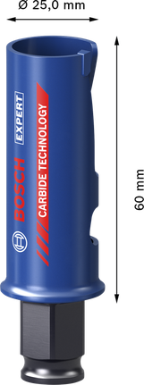 Bosch EXPERT Baustoff-Lochsäge 25 x 60 mm.