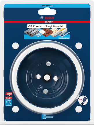 Bosch EXPERT Tough Material Lochsäge 111×60 mm.