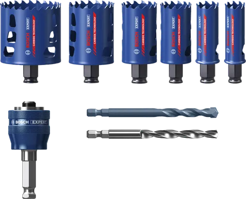 Bosch EXPERT Multimaterial-Lochsägen-Set 9-tlg.