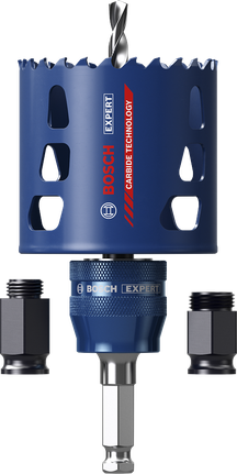 Bosch EXPERT Multimaterial-Lochsäge-Starterkit 51 mm.