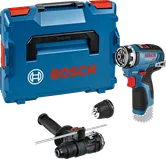 Bosch GSR 12V-35 FC Akku-Bohrschrauber-Set mit Koffer.