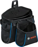 Bosch GWT 2 Werkzeugtasche mit mehreren Aufbewahrungstaschen.