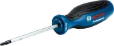 Blauer Drehmomentschraubendreher T20x100 von Bosch mit ergonomischem Griff.