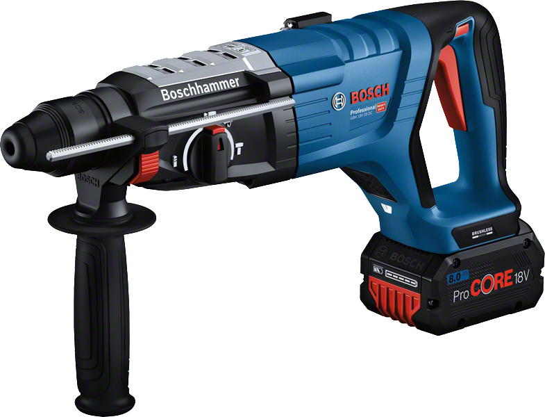 Bosch GBH 18V-28 DC Akku-Bohrhammer SDS plus.