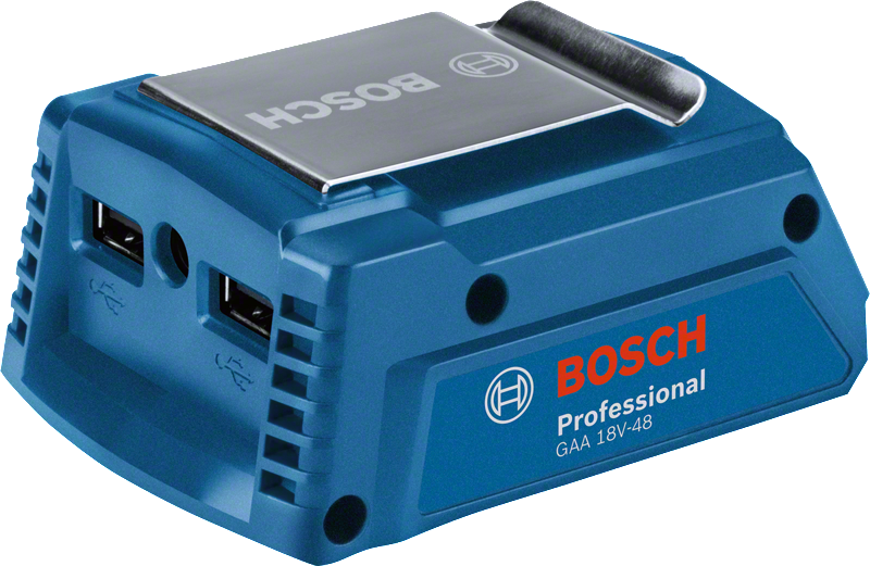 Bosch GAA 18V-48 USB-Adapter für Akku-Werkzeuge.