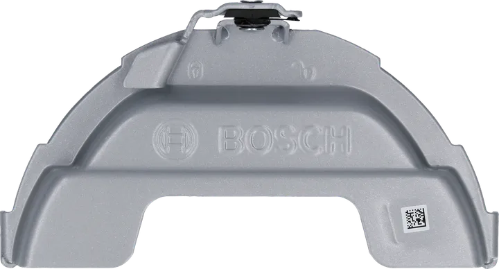 Schutzhaube für Winkelschleifer von Bosch für sicheres Schneiden.