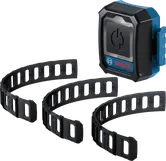 Bosch GCT 30-42 Rohrschneider mit drei Befestigungslaschen.