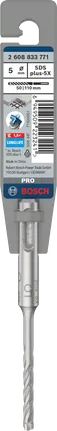 Bosch PRO SDS plus-5X 5×50×110 mm Hammerbohrer.