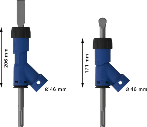 Bosch EXPERT SDS max Flachmeißeladapter 25x400 mm.