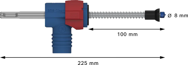 Bosch EXPERT SDS Clean plus-8X Hammerbohrersatz, 8mm.