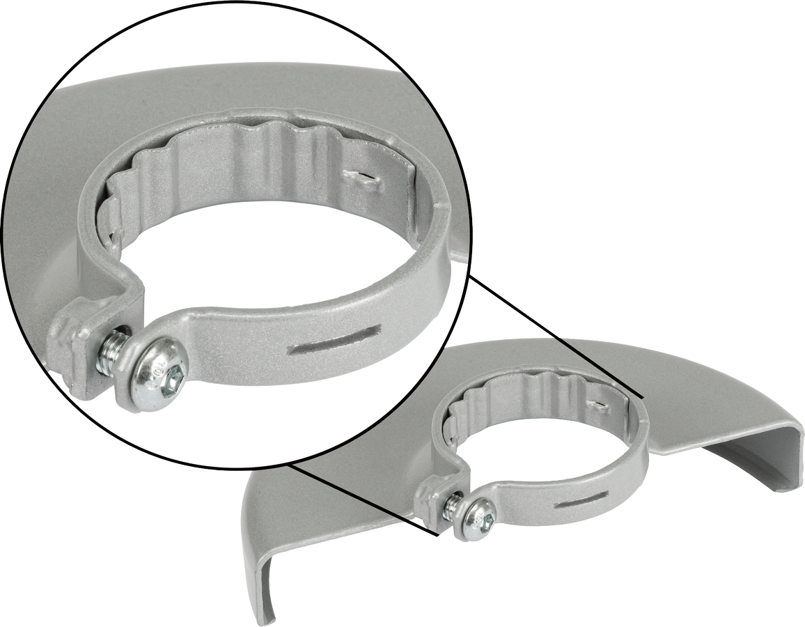 Bosch Metallschutz für Winkelschleiferklemme.