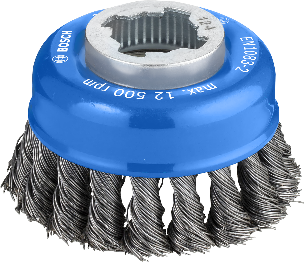 Bosch PRO Metal schwere X-Lock Topfbürste 75 mm.