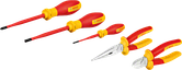 Bosch VDE-Handwerkzeugsatz, gemischtes 5-teiliges isoliertes Kombi-Set.