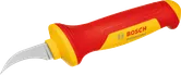Bosch VDE-Handwerkzeug-Set Messer mit isoliertem Griff.