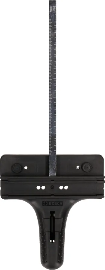 Bosch Parallelanschlag für präzise, ​​gerade Schnitte.