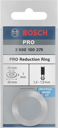 Bosch PRO Reduzierring 30×1×20 mm.