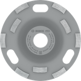 Bosch PRO Betonschleifkopf 125 mm für Winkelschleifer.