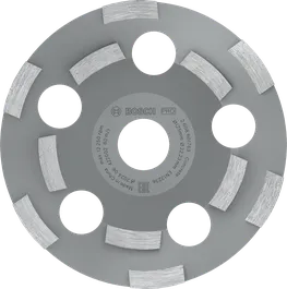 Bosch PRO Abrasive Schleifkopf 125 mm segmentierte Scheibe.