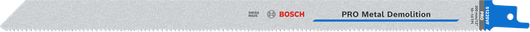 Bosch PRO Metal Demolition S1225VF-Sägeblatt mit Vario-Verzahnung.