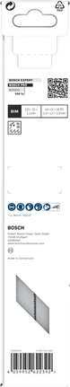 Bosch S1137BEF mitteldicke Metallklingen 225×25×1,1 mm.