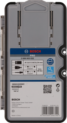 Bosch PRO Schlagschrauber-Steckschlüsselsatz 1/2″ 7-tlg.