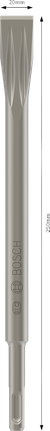 Bosch SDS plus-5C Flachmeißel 20 x 250 mm für Abbrucharbeiten.