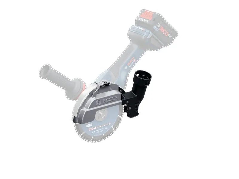 Bosch GDE 180-CG Staubabsaugschutz für Winkelschleifer.