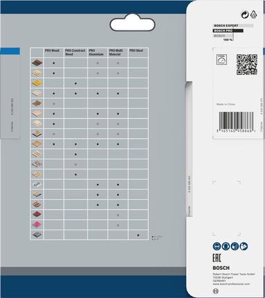 Bosch PRO Aluminium Kreissägeblatt 165 x 1,8 x 30 mm.