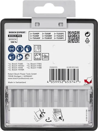 Bosch PRO Holz- und Metall-Set 100 mm 10-tlg.