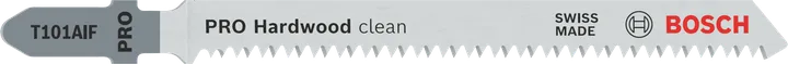Bosch PRO Hardwood Clean T101AIF Stichsägeblatt für präzise Schnitte.