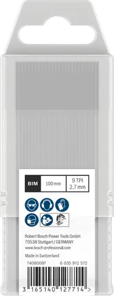 Bosch PRO Hardwood clean T101BF Stichsägeblätter 100 mm 25 Stück.