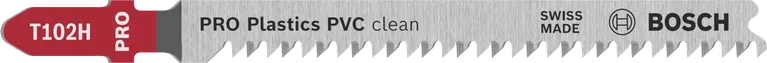 Bosch T102H PRO Plastics PVC Clean Stichsägeblatt.