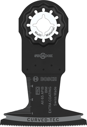 Bosch PRO AII 65 APIB Tauchsägeblatt für verschiedene Materialien.