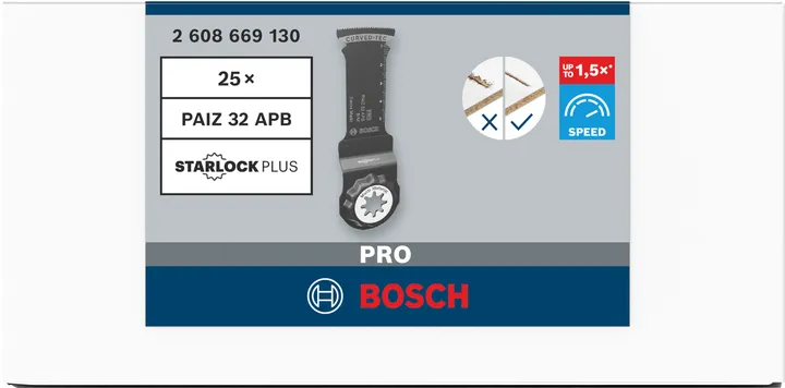 Bosch PRO PAIZ 32 APB Tauchsägeblatt 32×60 mm.