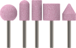 Bosch PRO Stahl-Schleifstift-Set 5-tlg., Körnung G60.