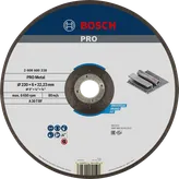 Bosch PRO Metallgebundene Schleifscheibe 230 mm.