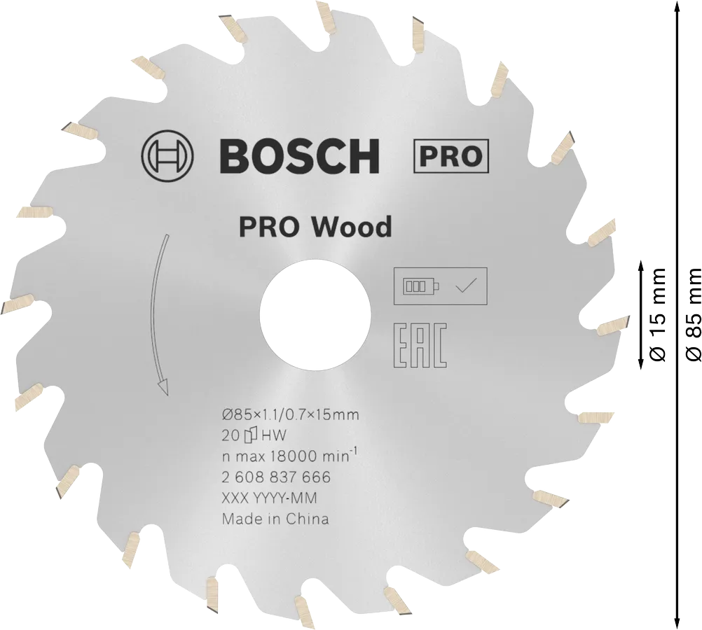 PRO Wood cordless