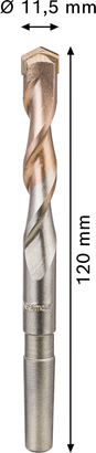 Bosch PRO Zentrierbohrer SDS max 11,5 mm x 120 mm.