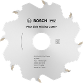 Bosch PRO Seitenfräser 105 mm 8 Zähne.