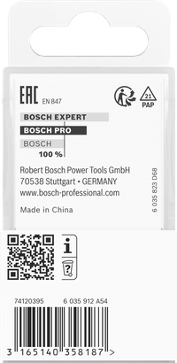 Verpackung des Bosch PRO-Fräsers.
