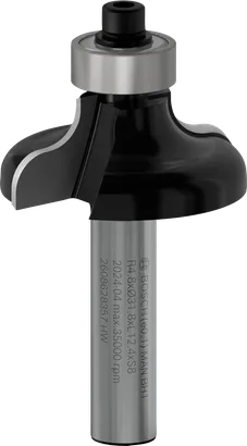 Bosch PRO Fräser, Ogee-Filet, 4,8 mm Radius.