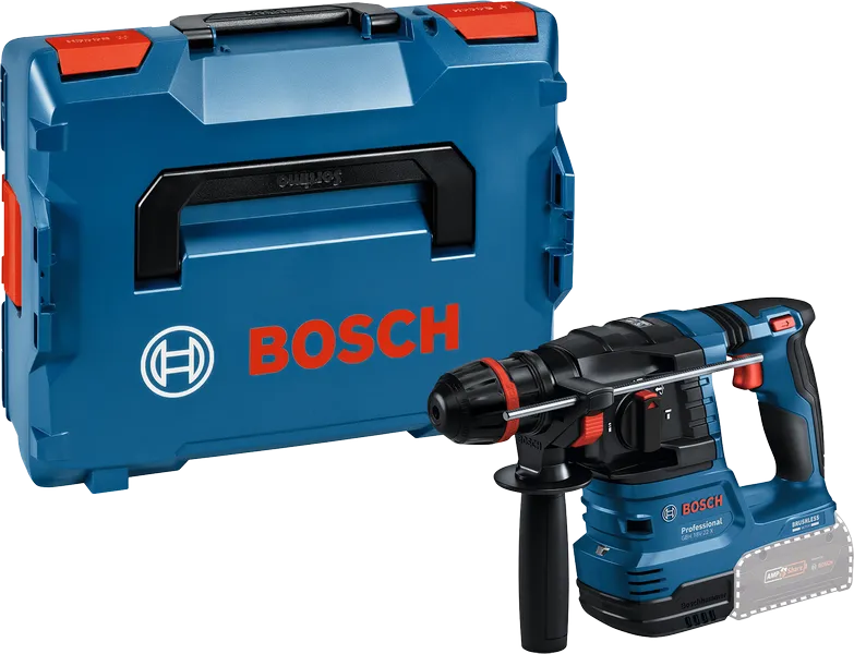 Bosch GBH 18V-22 Akku-Bohrhammer mit Koffer.