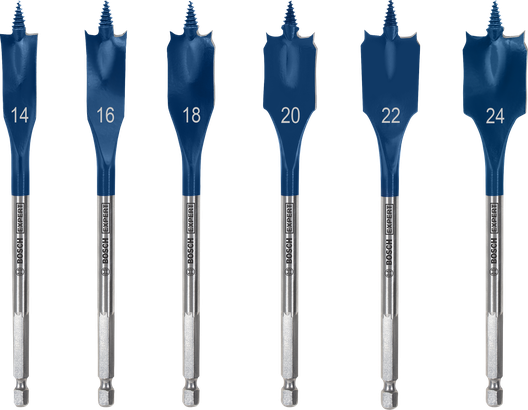 Bosch EXPERT Self Cut Speed Spatenbohrer-Set 6-tlg.