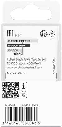 Bosch PRO Fräser 8 mm Schaft.