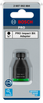 Bosch PRO Impact Bit Adapter 1/4″.
